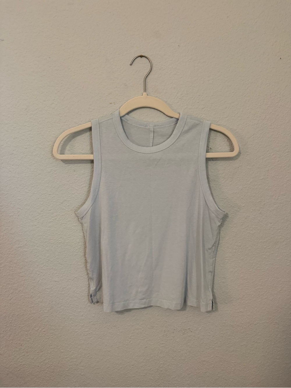 lululemon athletica Light Blue Sleeveless Muscle Tank